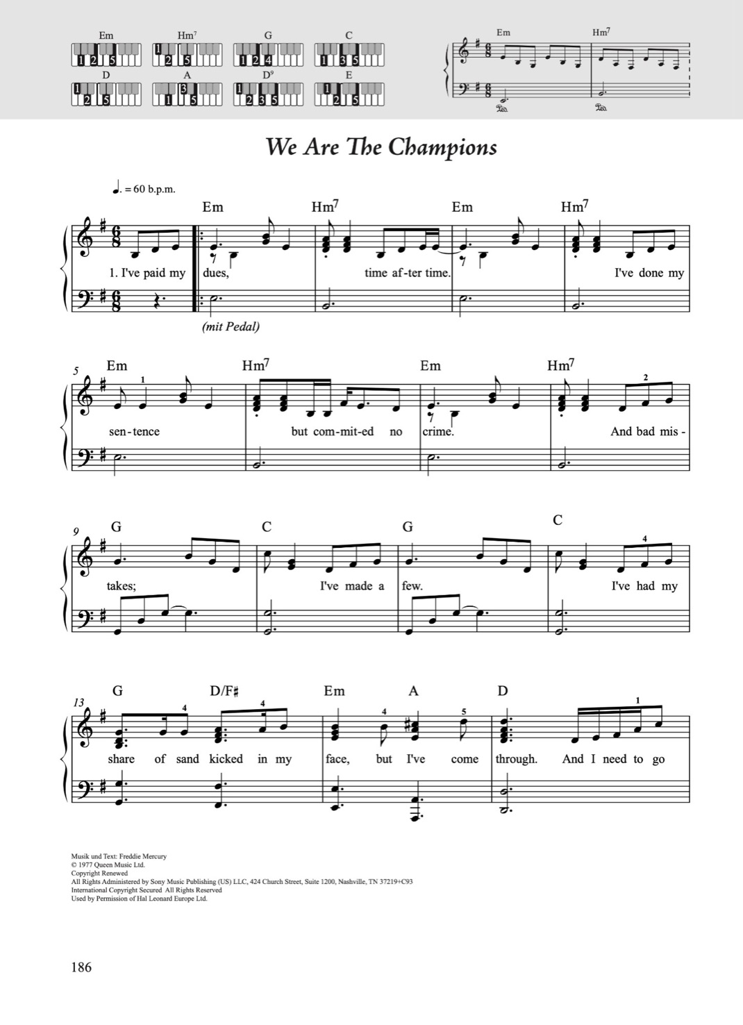 Fetenbuch Klavier – Beispielseite 5