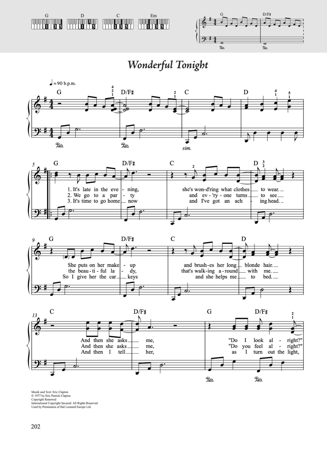 Fetenbuch Klavier – Beispielseite 6