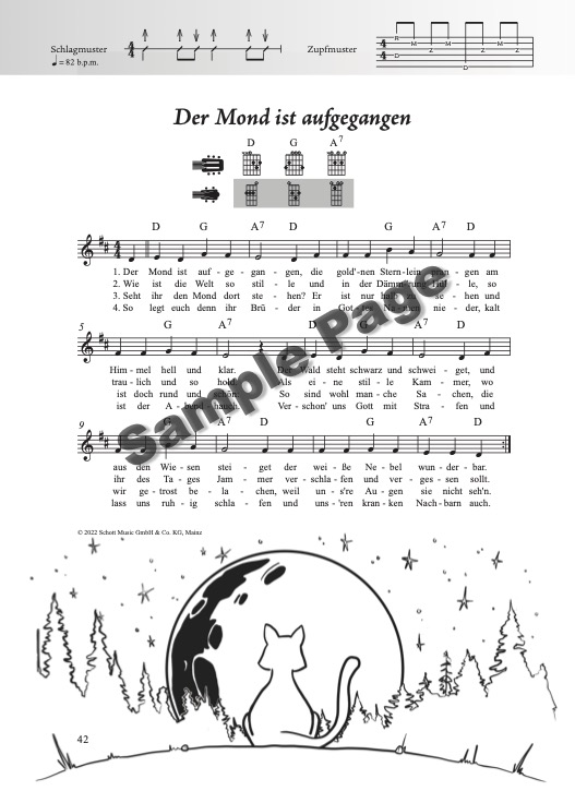 Kinderliederbuch XXL – Beispielseite 5