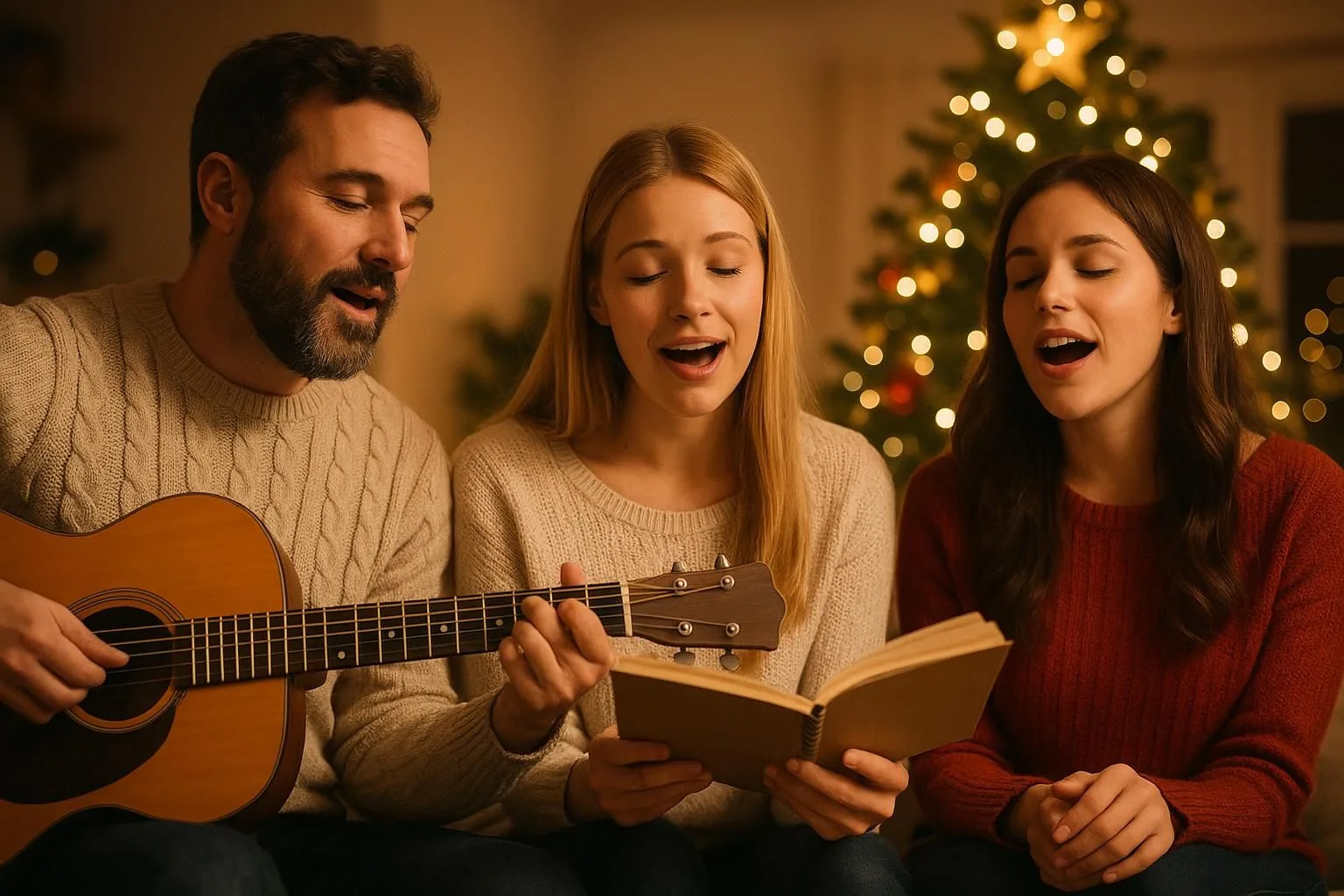 Einfache Weihnachtslieder für Gitarre: Akkorde und Tipps