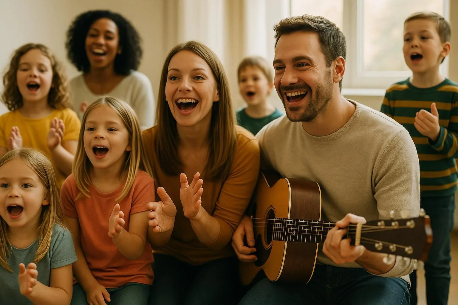 Kinderlieder zum Mitmachen: 15 Lieder ohne viel Vorbereitung