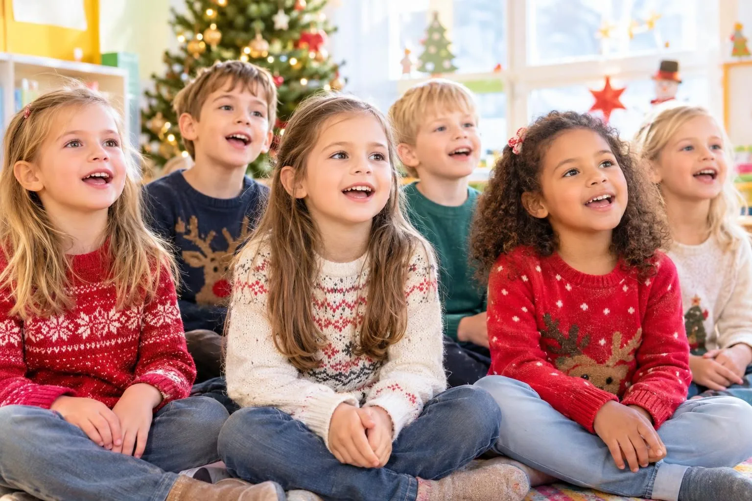 Weihnachtslieder für den Kindergarten: 12 Lieder für die Kita
