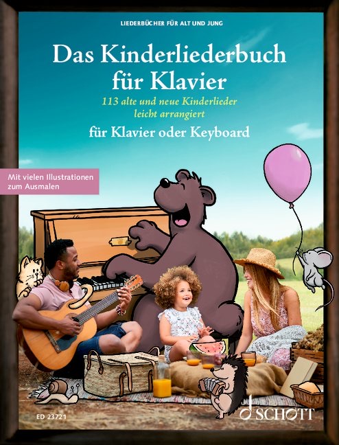 Das Kinderliederbuch für Alt und Jung – Klavier-Ausgabe